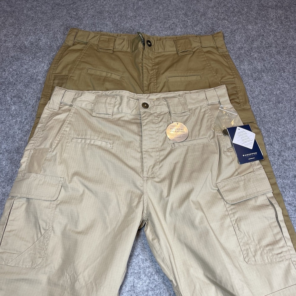 (LOT OF 2) Propper Kinetic Tactical Pant Mens NEXStretch Ripstop Teflon NWT NWOT